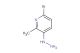 6-bromo-3-hydrazinyl-2-methylpyridine