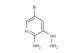 5-bromo-3-hydrazinylpyridin-2-amine