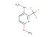 3-hydrazinyl-6-methoxy-2-(trifluoromethyl)pyridine