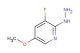 3-fluoro-2-hydrazinyl-5-methoxypyridine