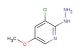 3-chloro-2-hydrazinyl-5-methoxypyridine