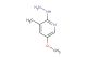 2-hydrazinyl-5-methoxy-3-methylpyridine