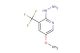2-hydrazinyl-5-methoxy-3-(trifluoromethyl)pyridine
