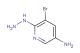 5-bromo-6-hydrazinylpyridin-3-amine