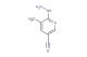 6-hydrazinyl-5-methylnicotinonitrile