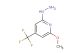 2-hydrazinyl-6-methoxy-4-(trifluoromethyl)pyridine