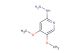 2-hydrazinyl-4,5-dimethoxypyridine