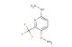 6-hydrazinyl-3-methoxy-2-(trifluoromethyl)pyridine