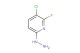 3-chloro-2-fluoro-6-hydrazinylpyridine