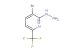 3-bromo-2-hydrazinyl-6-(trifluoromethyl)pyridine
