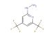 2-hydrazinyl-4,6-bis(trifluoromethyl)pyridine