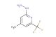 2-hydrazinyl-4-methyl-6-(trifluoromethyl)pyridine