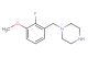 1-(2-fluoro-3-methoxybenzyl)piperazine