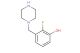 2-fluoro-3-(piperazin-1-ylmethyl)phenol