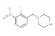 1-(2-fluoro-3-nitrobenzyl)piperazine