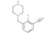 2-fluoro-3-(piperazin-1-ylmethyl)benzonitrile