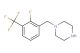 1-(2-fluoro-3-(trifluoromethyl)benzyl)piperazine