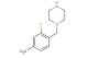 1-(2-fluoro-4-methylbenzyl)piperazine