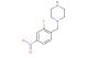 1-(2-fluoro-4-nitrobenzyl)piperazine