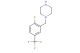 1-(2-fluoro-5-(trifluoromethyl)benzyl)piperazine