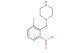 1-(2-fluoro-6-nitrobenzyl)piperazine
