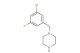 1-(3-chloro-5-fluorobenzyl)piperazine