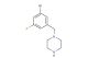 1-(3-bromo-5-fluorobenzyl)piperazine