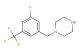 1-(3-fluoro-5-(trifluoromethyl)benzyl)piperazine