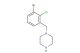 1-(3-bromo-2-chlorobenzyl)piperazine