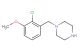 1-(2-chloro-3-methoxybenzyl)piperazine