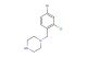 1-(4-bromo-2-chlorobenzyl)piperazine
