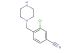 3-chloro-4-(piperazin-1-ylmethyl)benzonitrile