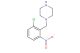 1-(2-chloro-6-nitrobenzyl)piperazine
