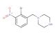 1-(2-bromo-3-nitrobenzyl)piperazine