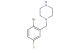 1-(2-bromo-5-fluorobenzyl)piperazine