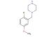 1-(2-bromo-5-methoxybenzyl)piperazine
