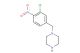1-(3-chloro-4-nitrobenzyl)piperazine