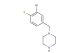1-(3-bromo-4-fluorobenzyl)piperazine