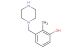 2-methyl-3-(piperazin-1-ylmethyl)phenol