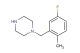 1-(5-fluoro-2-methylbenzyl)piperazine