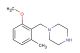 1-(2-methoxy-6-methylbenzyl)piperazine