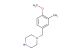 1-(4-methoxy-3-methylbenzyl)piperazine