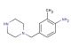 2-methyl-4-(piperazin-1-ylmethyl)aniline