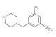 3-methyl-5-(piperazin-1-ylmethyl)benzonitrile