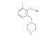 1-(3-fluoro-2-methoxybenzyl)piperazine