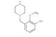 2-methoxy-3-(piperazin-1-ylmethyl)phenol