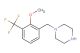 1-(2-methoxy-3-(trifluoromethyl)benzyl)piperazine