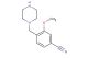 3-methoxy-4-(piperazin-1-ylmethyl)benzonitrile