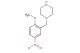 1-(2-methoxy-5-nitrobenzyl)piperazine
