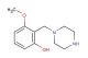 3-methoxy-2-(piperazin-1-ylmethyl)phenol